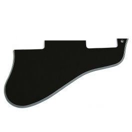 ES-335 short guitar pickguard 5ply black fits Gibson