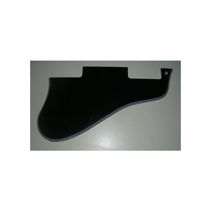 ES-335 short guitar pickguard 5ply black fits Gibson